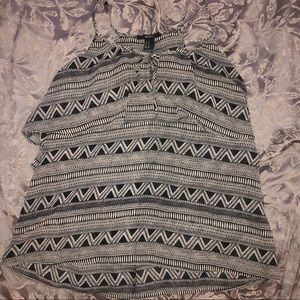 Patterned tank top
